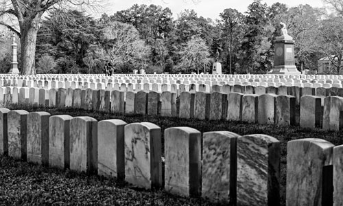 civil war soldier's graves